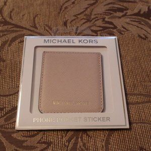 NIB Michael Kors Cell Phone Pocket Sticker/ Card Holder